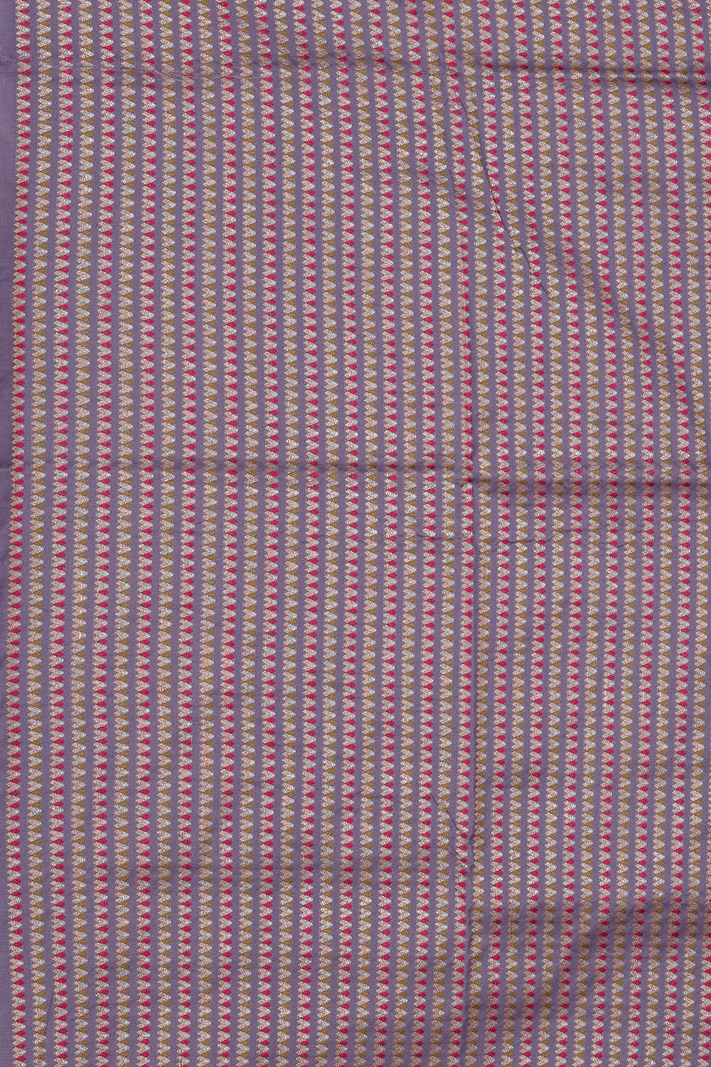 Image of Banarasi Silk Lavender Saree